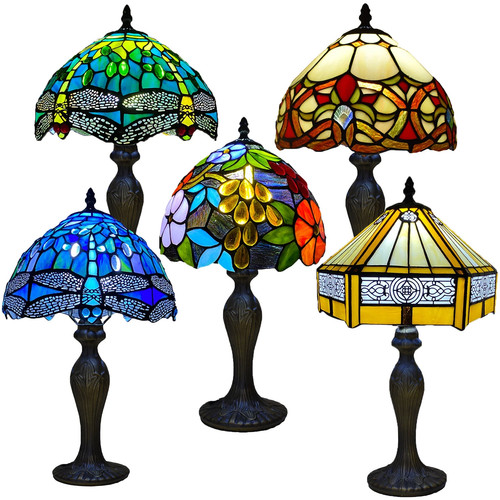 Tiffany style table - style, 10"