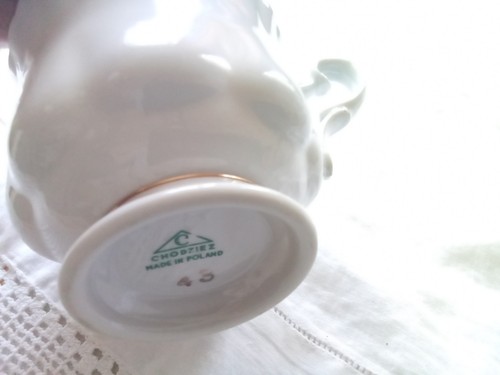Chodziez tea cups - 4, cups/saucers
