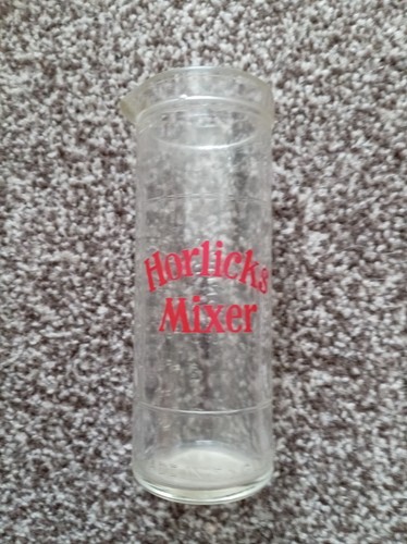 Vintage 1960s horlicks glass - vintage,
