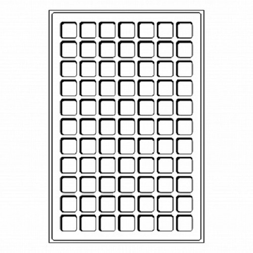 Cargo blue felt coin tray - cargo,