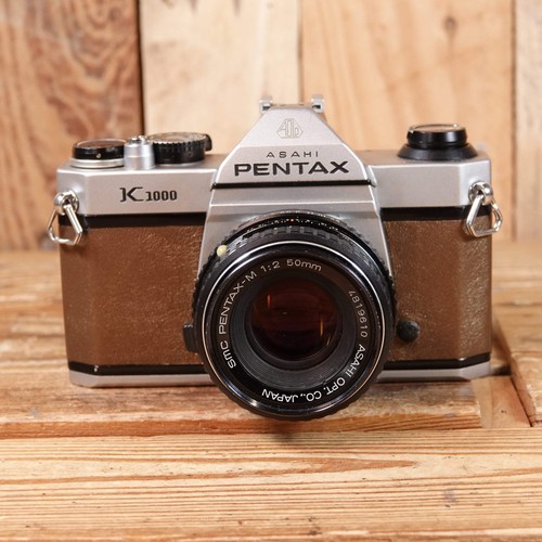 Used pentax k1000 35mm camera - pentax,