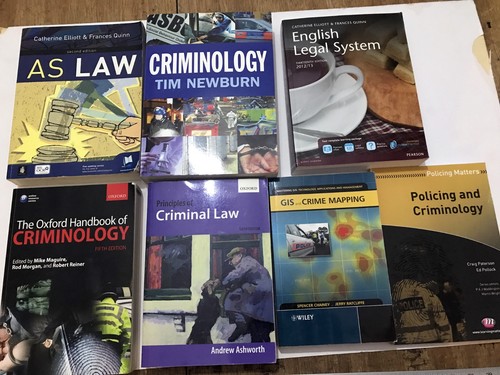 Criminology book bundle - book,