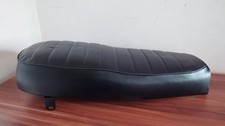 Motorcycle Motorbike Cafe Racer Seat Saddle Project Custom Build NOS - Black