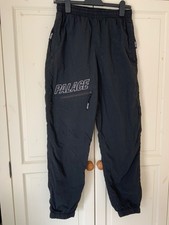 Palace Skateboards 3-Track Shell Pant Track Pant Joggers Black Medium
