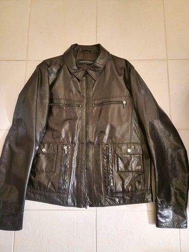 Porsche design brown leather