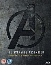 Avengers: 1-4 Complete Blu-ray Boxset Includes Bonus Disk [2019] ... - DVD  95VG