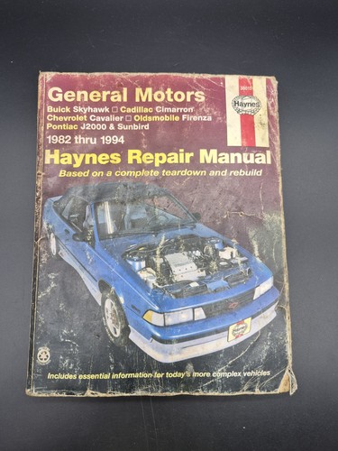 Chevy cavalier 1982 1994 - chevy,