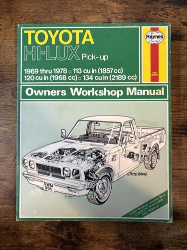 Haynes toyota lux pick - haynes, hi-lux