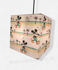 Handmade Mickey Mouse Light Shade, Kids childs bedroom, lamp, minnie, donald