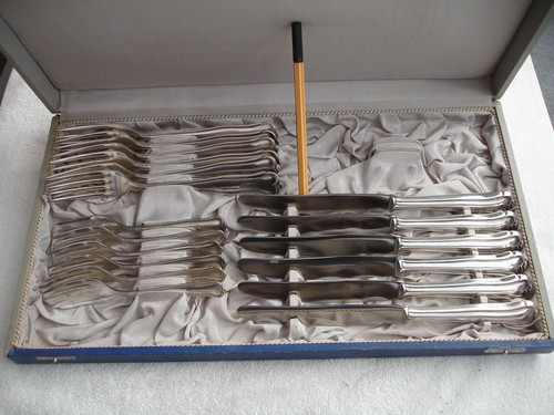 Old cutlery set - cutlery, 6