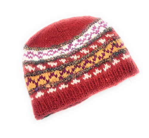 Hand knit wool - knit, &