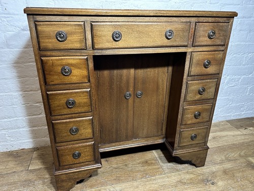 Georgian style mahogany desk - mahogany,