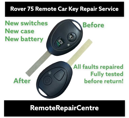 Rover key fix 2 button - rover,