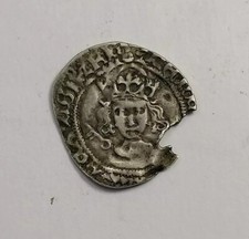 Henry VII Half Groat, Hammered