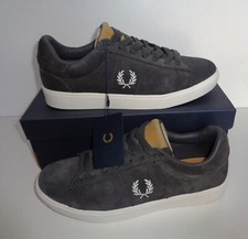 Fred Perry Ladies Leather Suede Womens Trainers Shoes Casual New RRP £80 Size 5