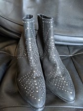 New Look Black Studded Chelsea