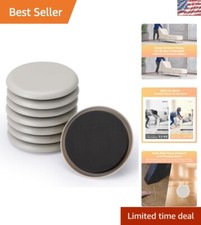 8 Reusable Furniture Sliders -