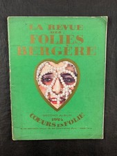 1924 FOLIES BERGÈRE MAGAZINE