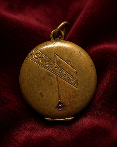 Biedermeier antique bronze