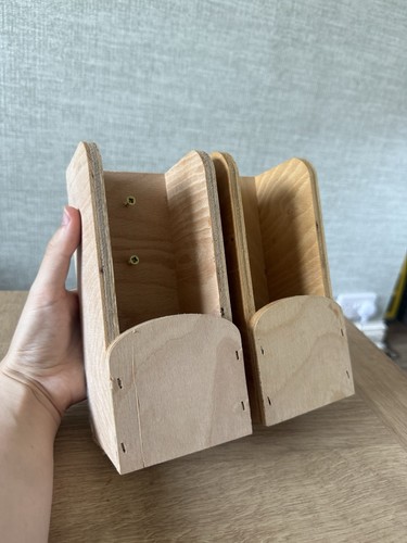Wooden small animal - wooden, bottle