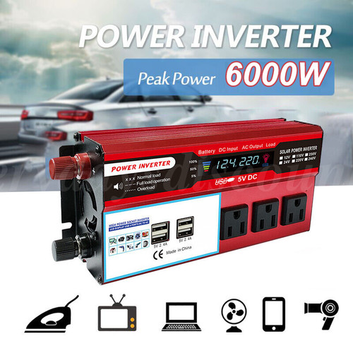 6000w solar converter car - converter,