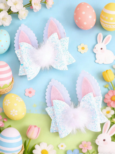 2pcs easter bunny - 2pcs,
