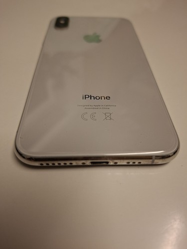 Apple iphone 64gb silver - iphone, xs