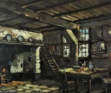 Unsigned TOP Interior Painting