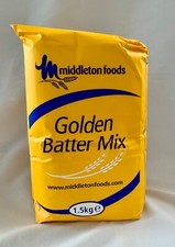 Middletons Golden Fish & Chips Batter Mix Bag 1.5kg As Used By Chippies