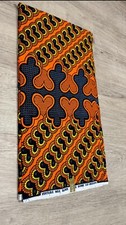 6 Yards African Fabric Ankara Wax Print 100% Cotton sewing Material Chitenge