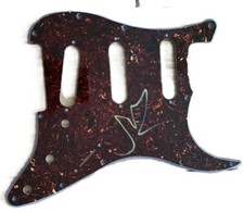 Hand Signed Scratchplate By E Street Band Member Steve van Zandt Exact Proof&COA