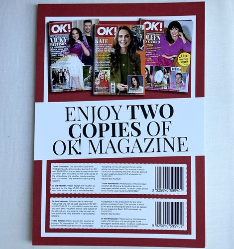 Magazine vouchers - x, ok!