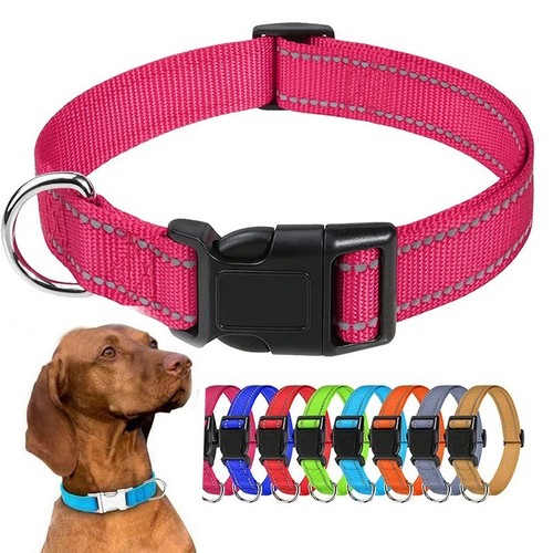 Dog collar reflective - collar,