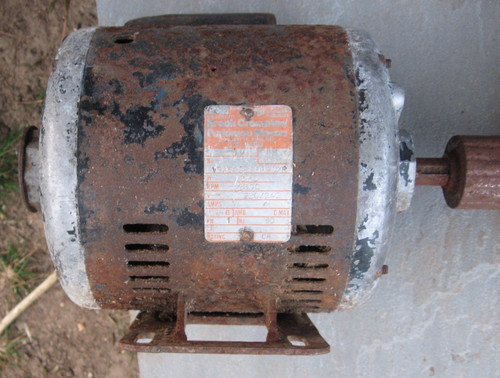 Vintage 240v electric motor - 240v,