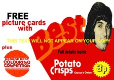SMITHS CRISPS GEORGE BEST NEW