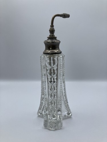 Antique cut glass silver - antique,