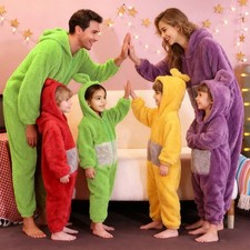 Tinky Winky & Dipsy Costumes for Adults - Group Party Fun UK