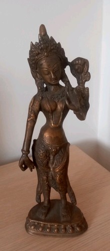 Vintage brass tibetan - vintage,