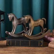Rocking Horse Statue Wooden