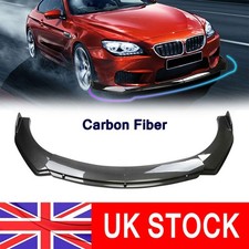 Carbon Fiber Front Bumper Lip Spoiler Splitter For VW Golf MK5 MK6 MK7 For Jetta