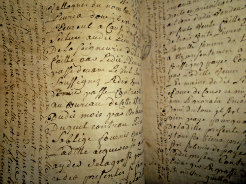1731 antique vellum - document, 6