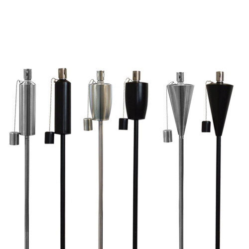 Garden fire tiki torches metal - fire,