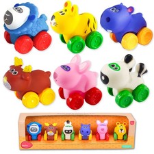 Animal Toy car vehicle 6PCS