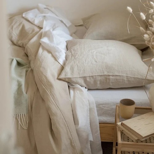 100 linen cushion cover - linen,
