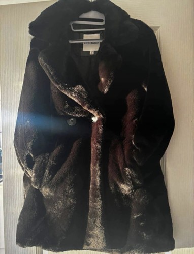 Steve madden collared faux fur - madden,