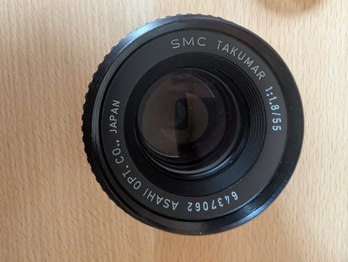 Asahi pentax smc takumar 55mm - smc,