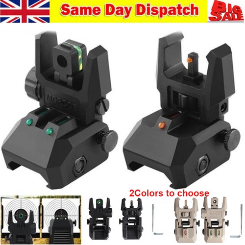 Foldable iron sights - sights, flip-up