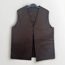 AFGHANI AFGHAN  TRADITIONAL GILET MEN WAISTCOAT XL P2P 48“ L 31“