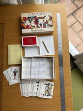 VINTAGE Boxed Canasta Set by Waddingtons 1960s or 70s