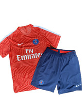 Vintage PSG Pre Match Training Kit 2016-17 Mbappe Shirt and Shorts